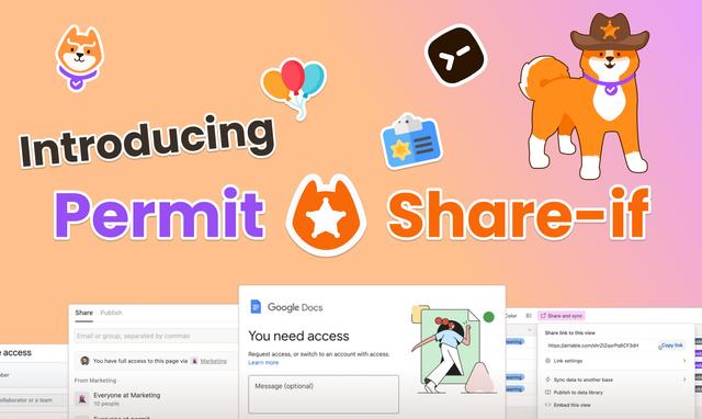 Announcing “Permit Share-If"